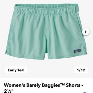 Patagonia Women’s Barely Baggies Shorts, size S